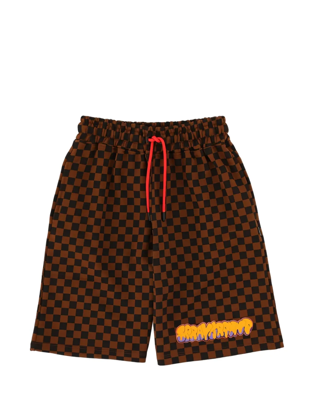 Sprayground Makes The World Go Round shorts - Marrone
