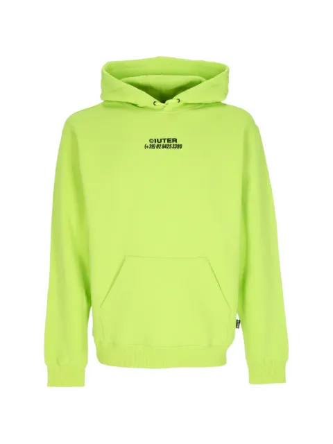 IUTER horse-print graphic-print hoodie