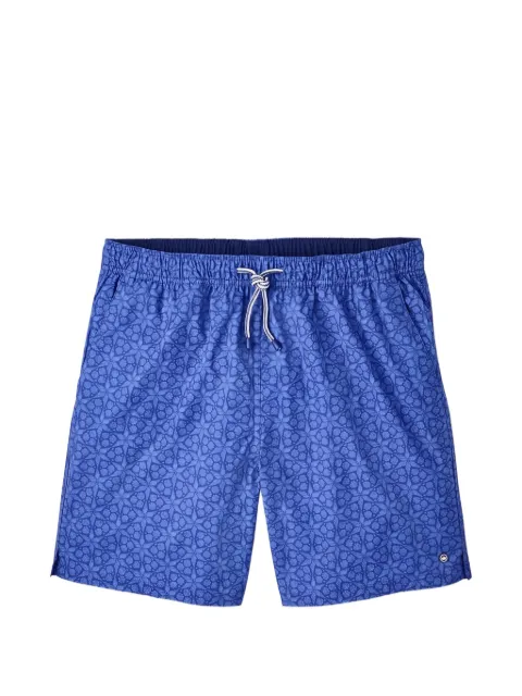 Peter Millar Turritella Crown patterned swim shorts