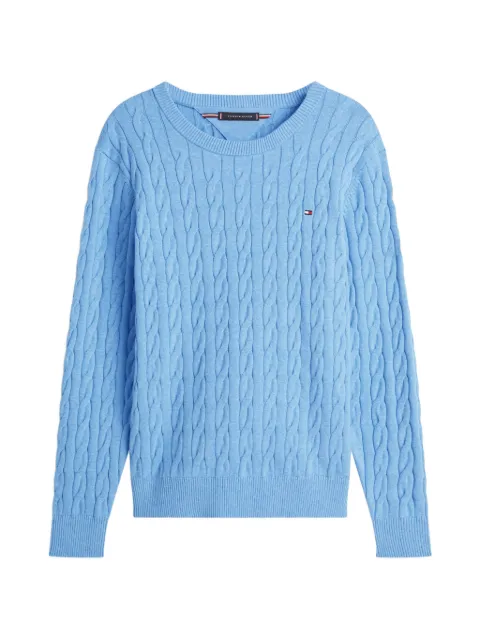 Tommy Hilfiger cable-knit cotton sweater