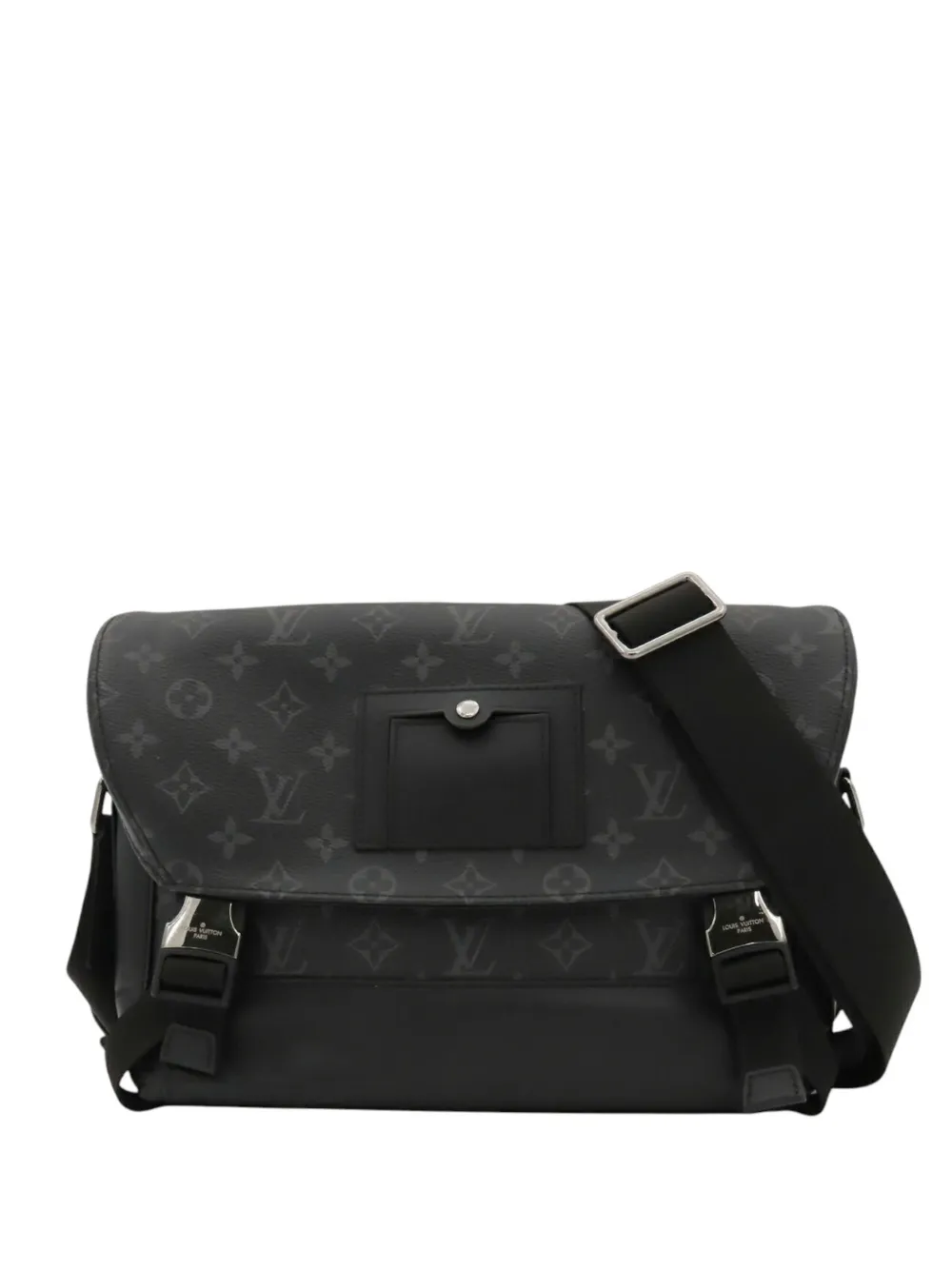 Louis Vuitton Pre-Owned 2016-2026 Monogram Eclipse Voyager PM crossbody bag - Nero