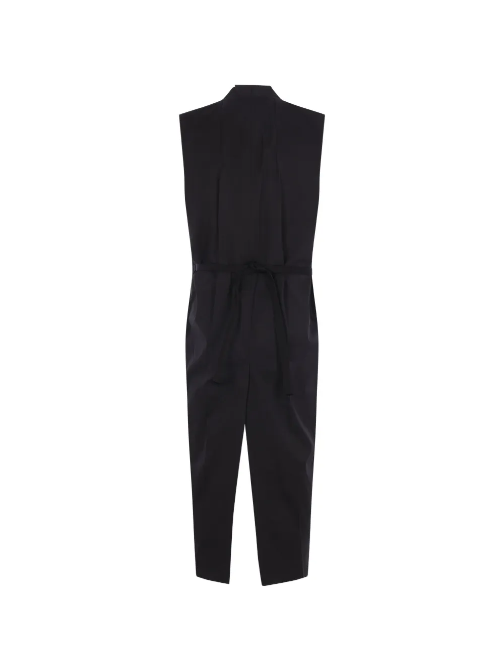 Rick Owens Mantel met ceintuur Zwart