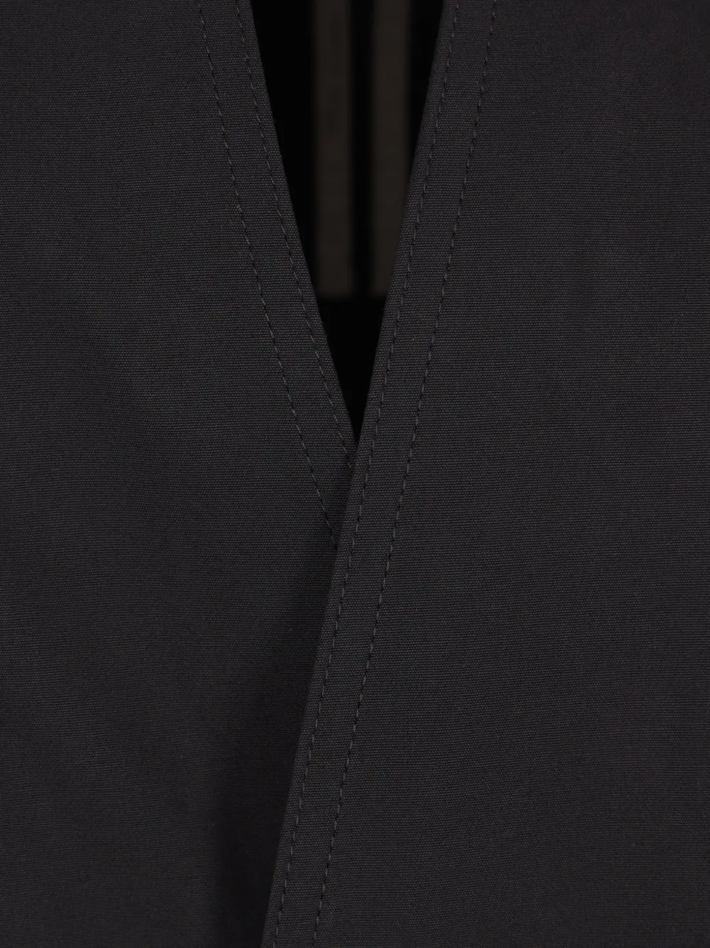 Rick Owens Mantel met ceintuur Zwart