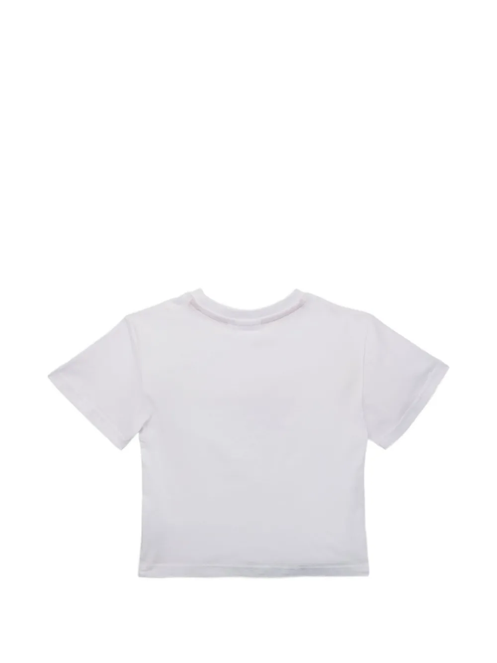 HUGO KIDS T-shirt met logoprint Wit