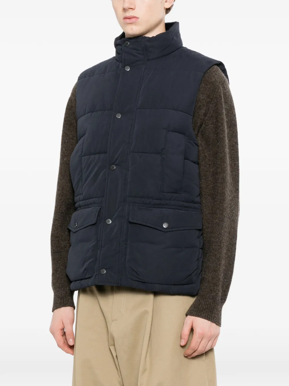 Barbour Lonnen gilet Blauw