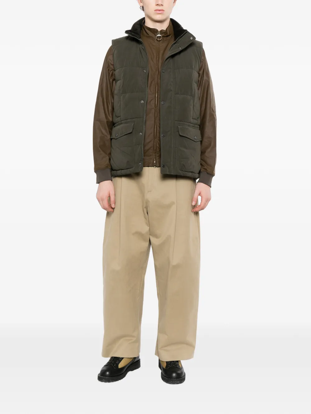 Barbour Lonnen gilet Groen