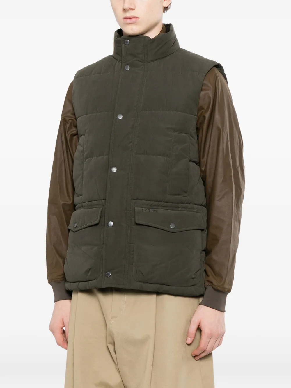 Barbour Lonnen gilet Groen