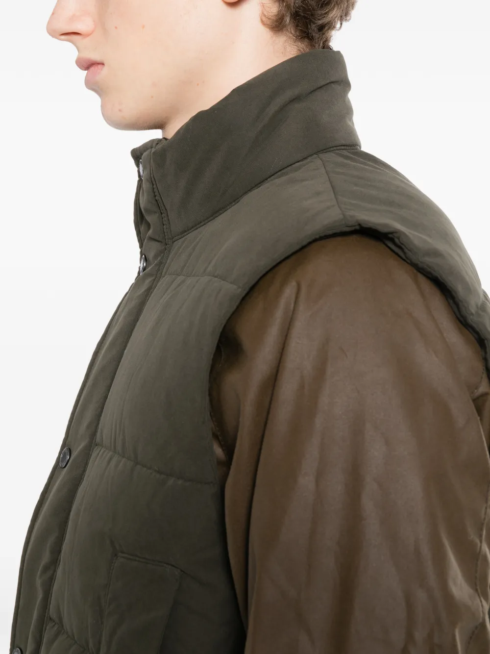 Barbour Lonnen gilet Groen