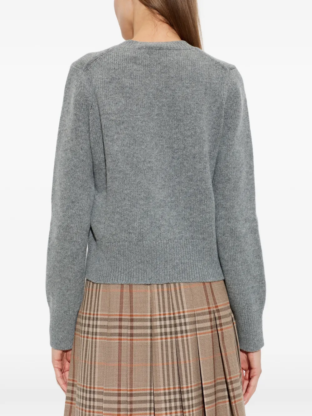 Burberry Sienna vest verfraaid met kristallen Grijs