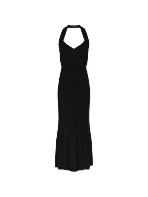 Givenchy Long Dress In Knit | Black | FARFETCH