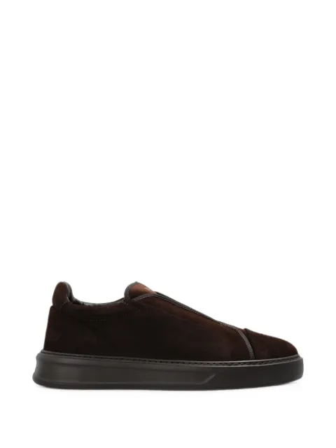 Fabi suede slip-on sneakers
