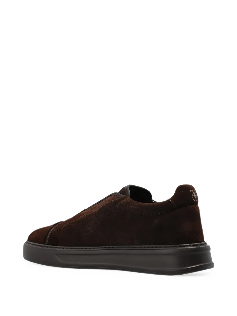 Fabi suede slip-on sneakers Bruin