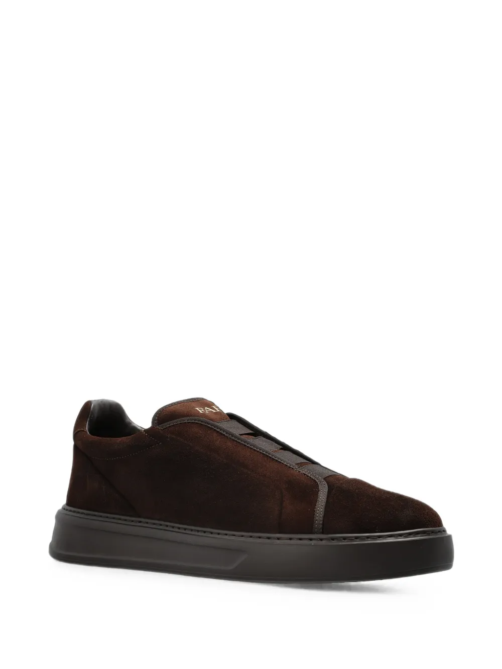 Fabi suede slip-on sneakers Bruin