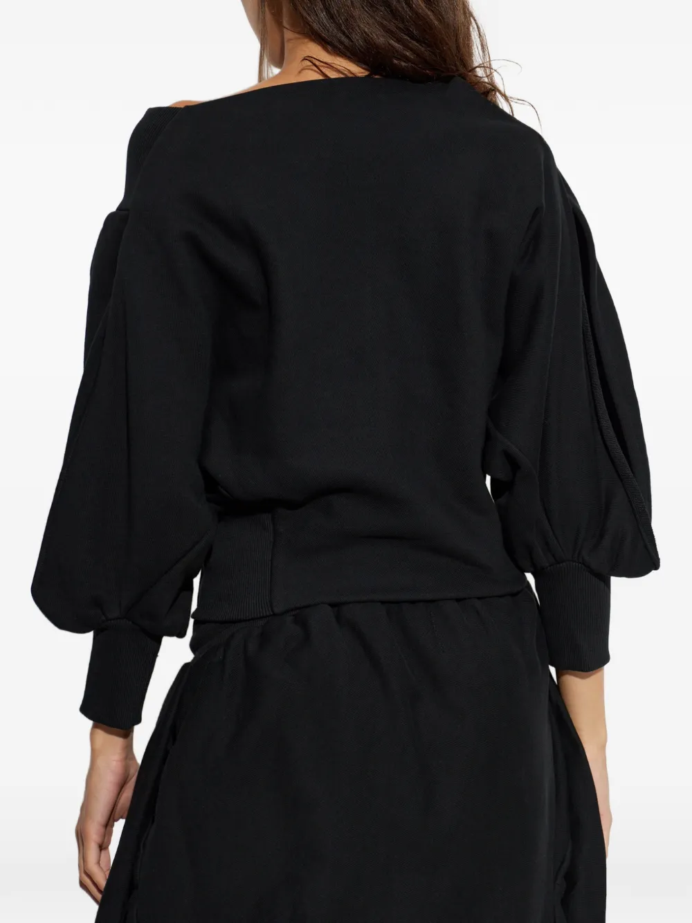 Vivienne Westwood Zingara off-shoulder top Zwart