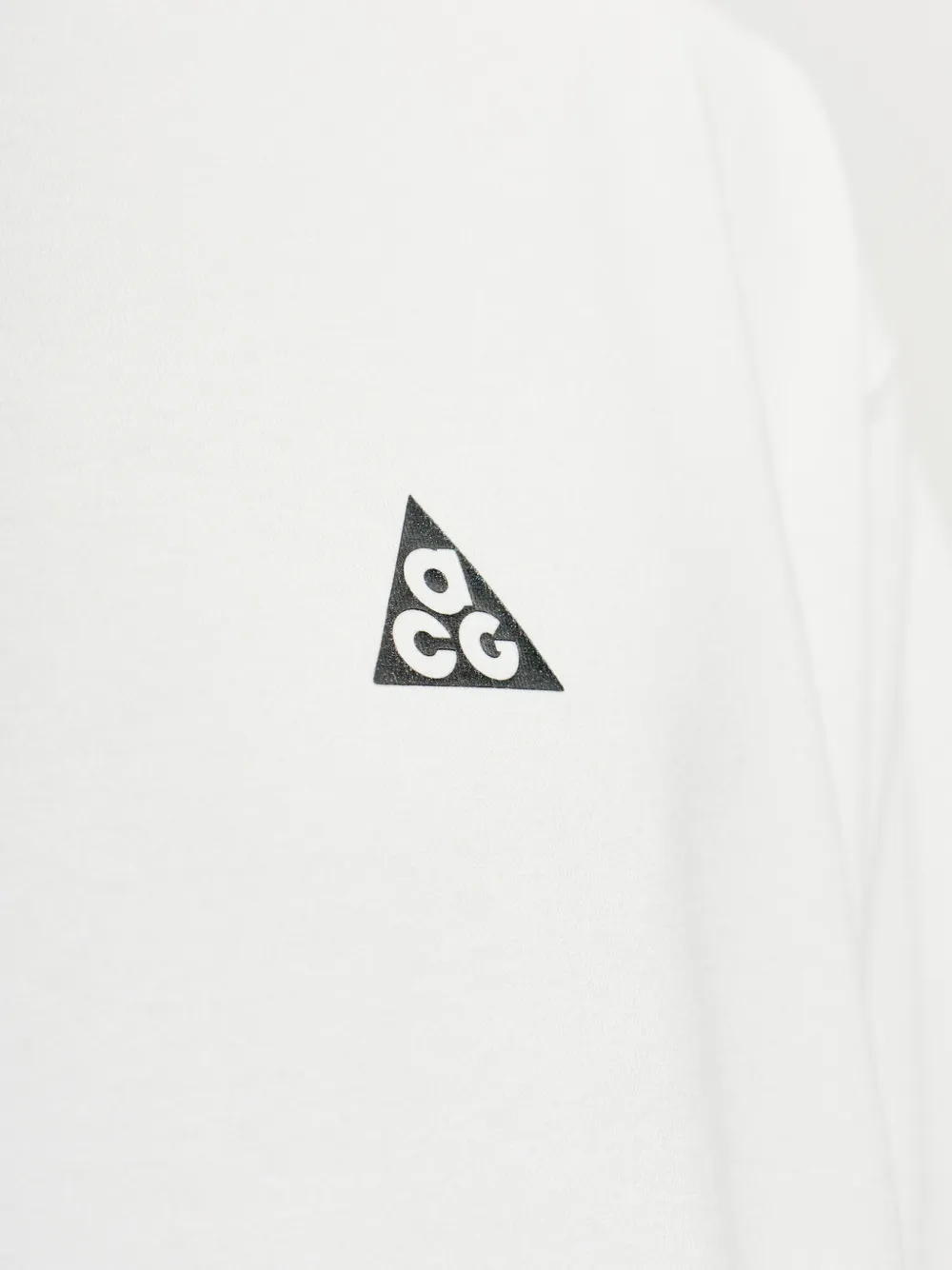 Nike logo-print T-shirt Wit