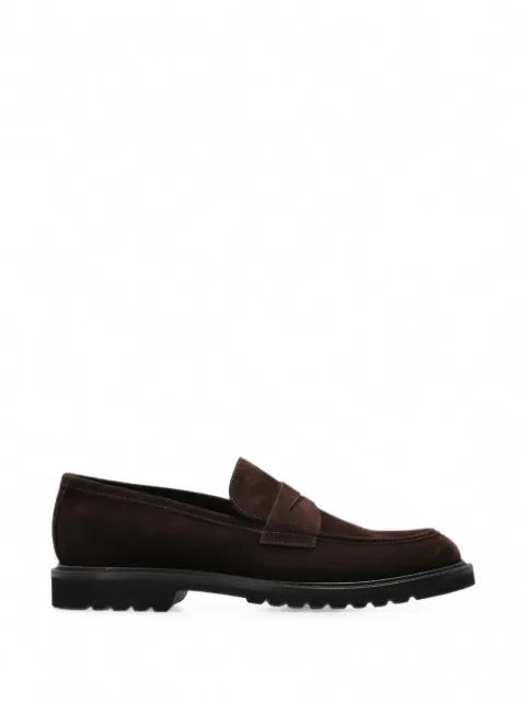 Fabi suede loafers