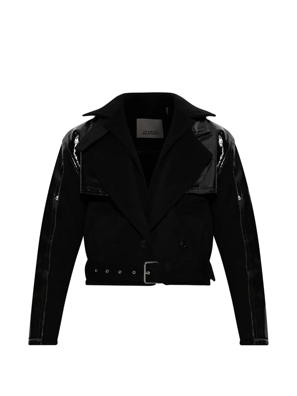 ISABEL MARANT Epia double-breasted jacket Zwart
