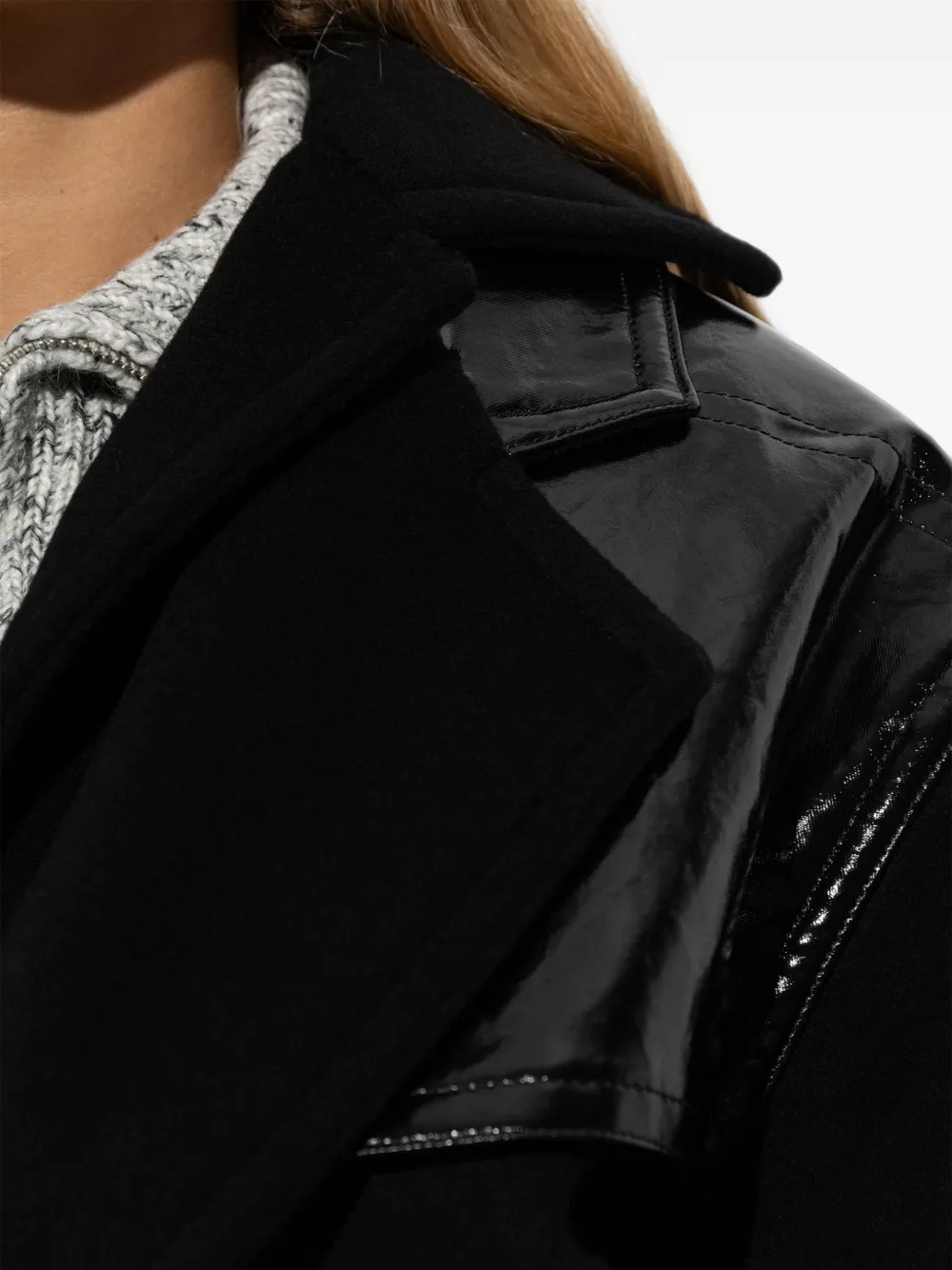 ISABEL MARANT Epia double-breasted jacket Zwart
