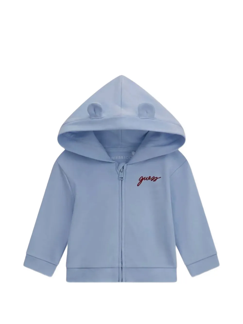 guess kids logo-embroidered tracksuit set (set of three) Blauw