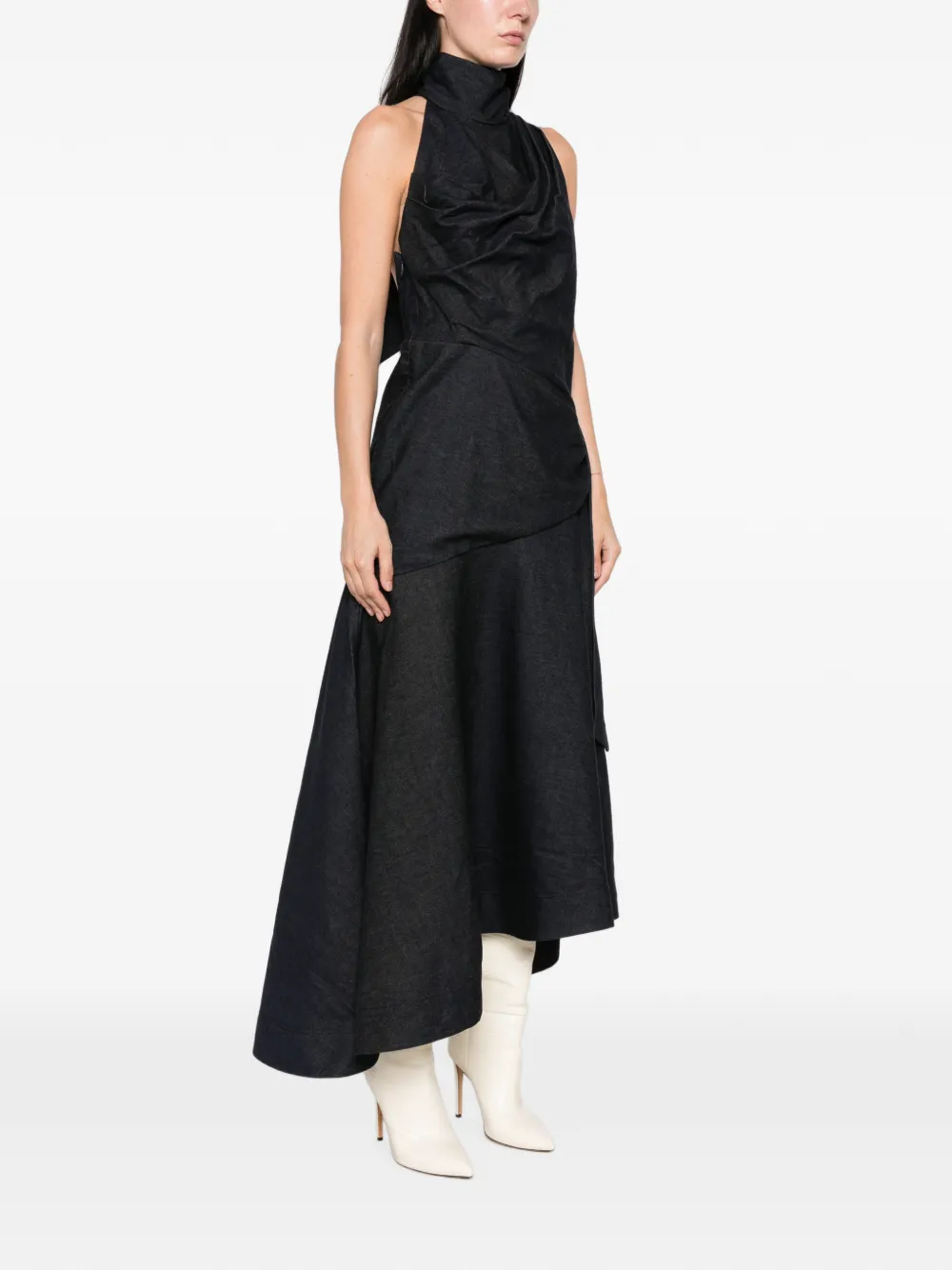 ZIMMERMANN Jurk met halternek Blauw