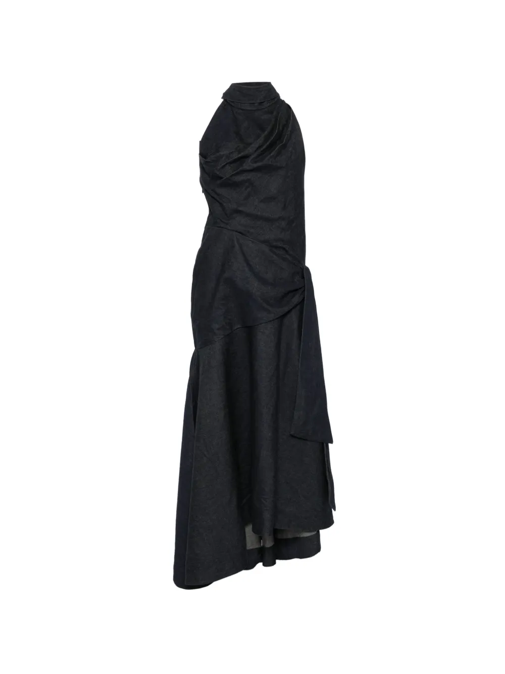 ZIMMERMANN halterneck draped-detail maxi dress