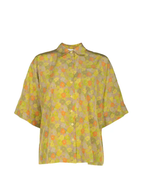 Francoise Pinton - Paris floral-print shirt