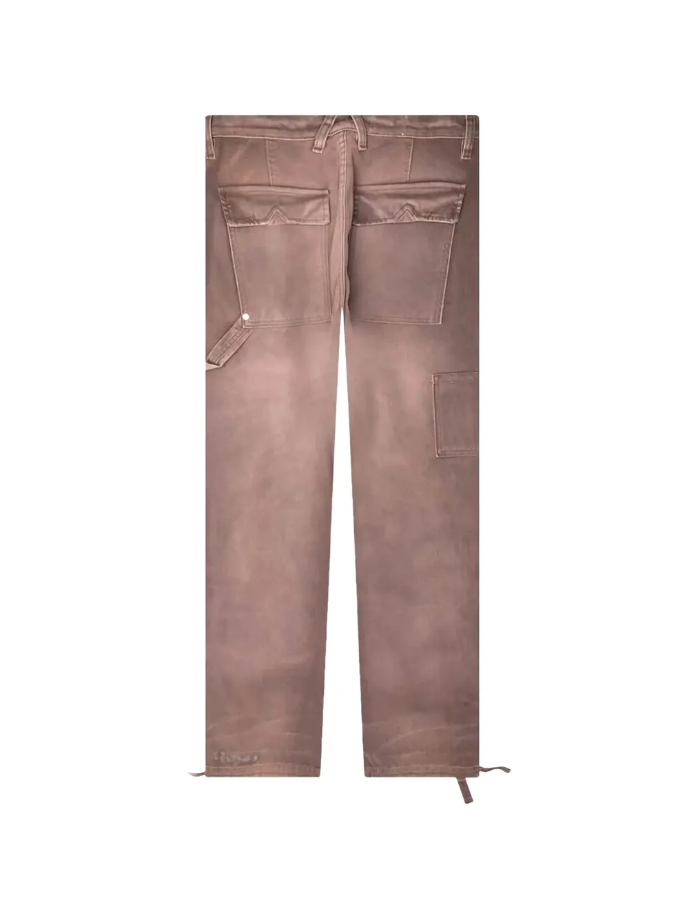 RHUDE Reza jeans met dubbele knie Bruin