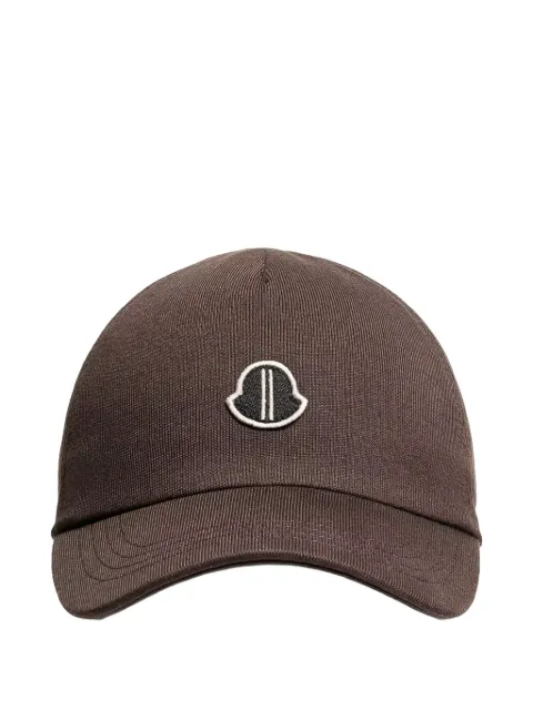 Rick Owens x Moncler logo-patch baseball hat