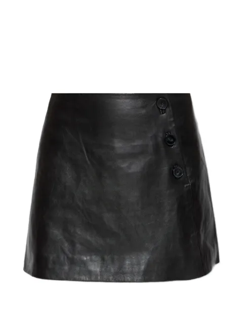 IRO Rebelle leather mini skirt