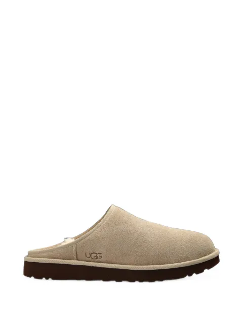 UGG Classic leather slides