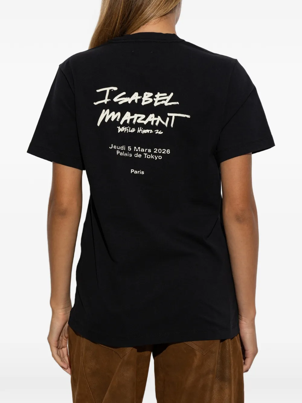 ISABEL MARANT Zewel T-shirt Zwart