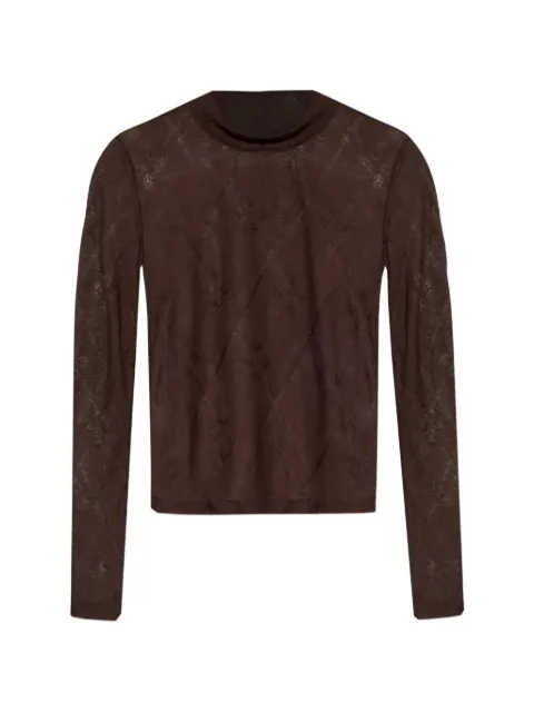 IRO Heavenly diamond-patterned top