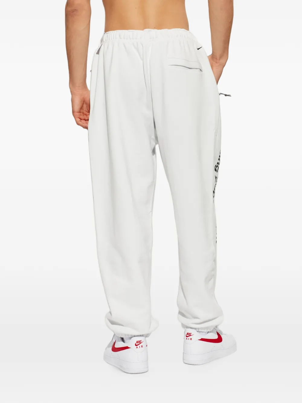 Nike ACG Tuff fleece logo-print track pants Wit