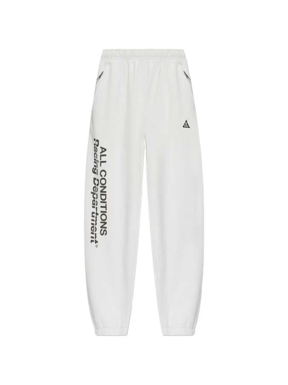 Nike ACG Tuff fleece logo-print track pants Wit