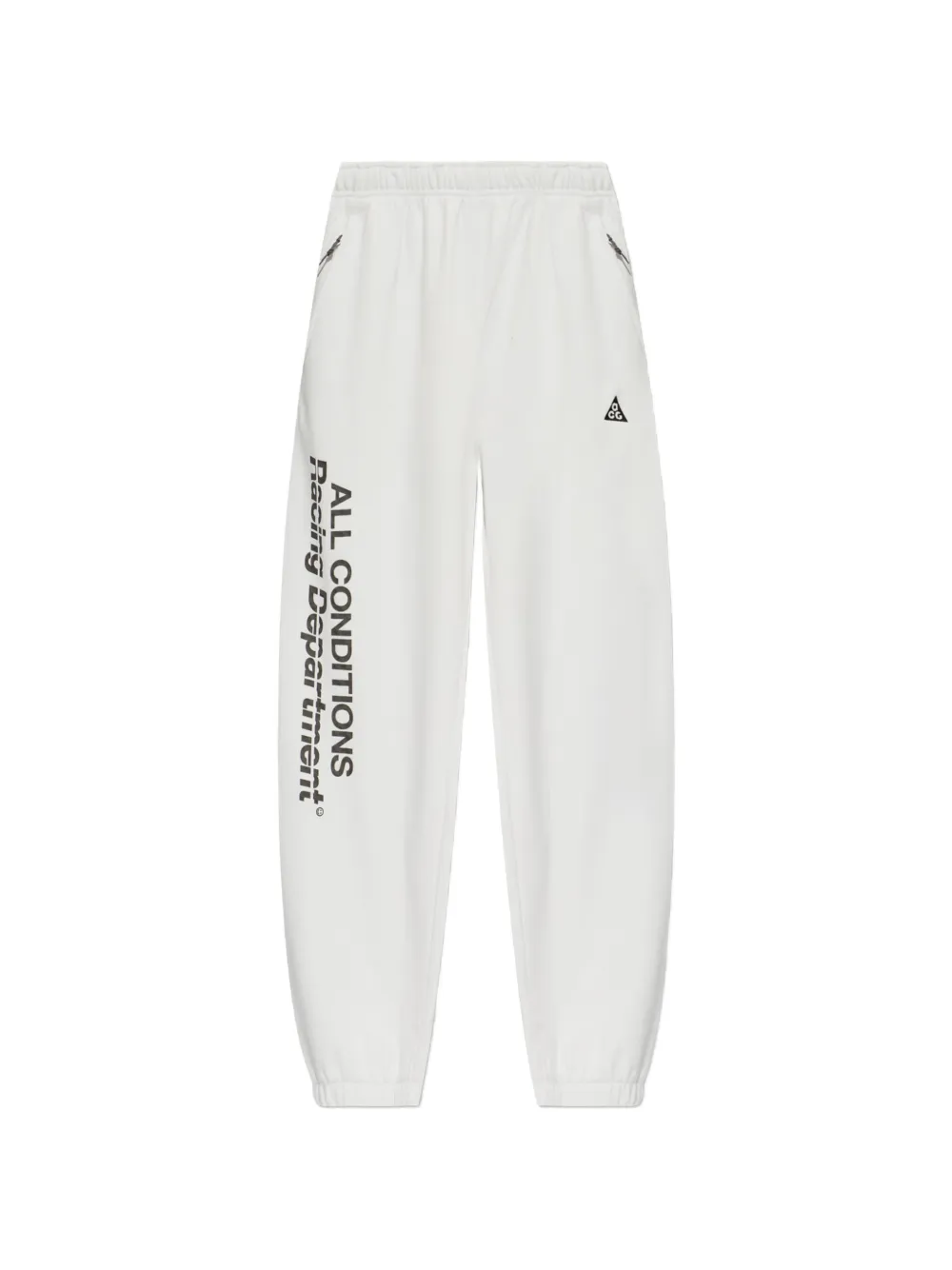 Nike ACG Tuff fleece logo-print track pants - Bianco