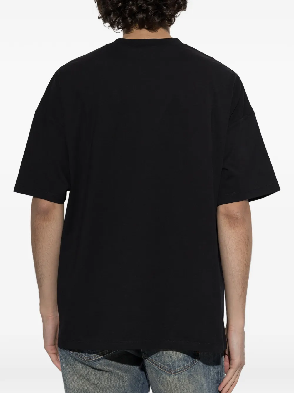 Balmain T-shirt met logoprint Zwart