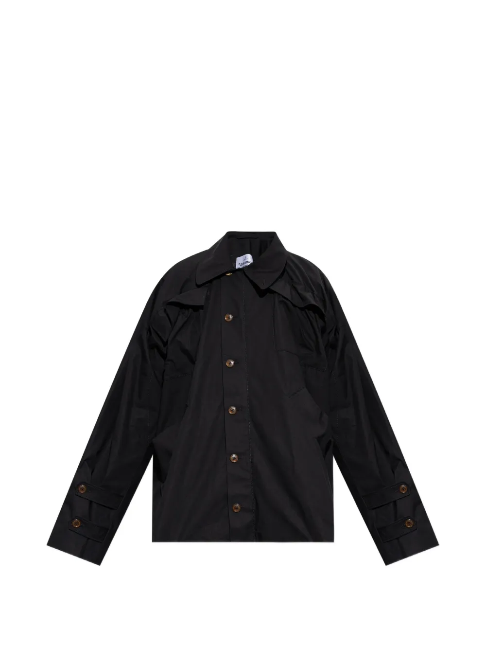Vivienne Westwood asymmetric button-up jacket - Nero