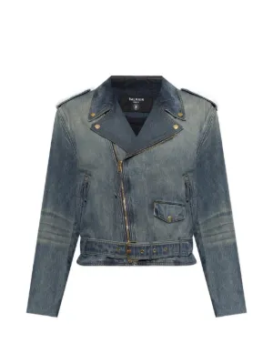 BALMAIN（バルマン）メンズ デニムジャケット - FARFETCH