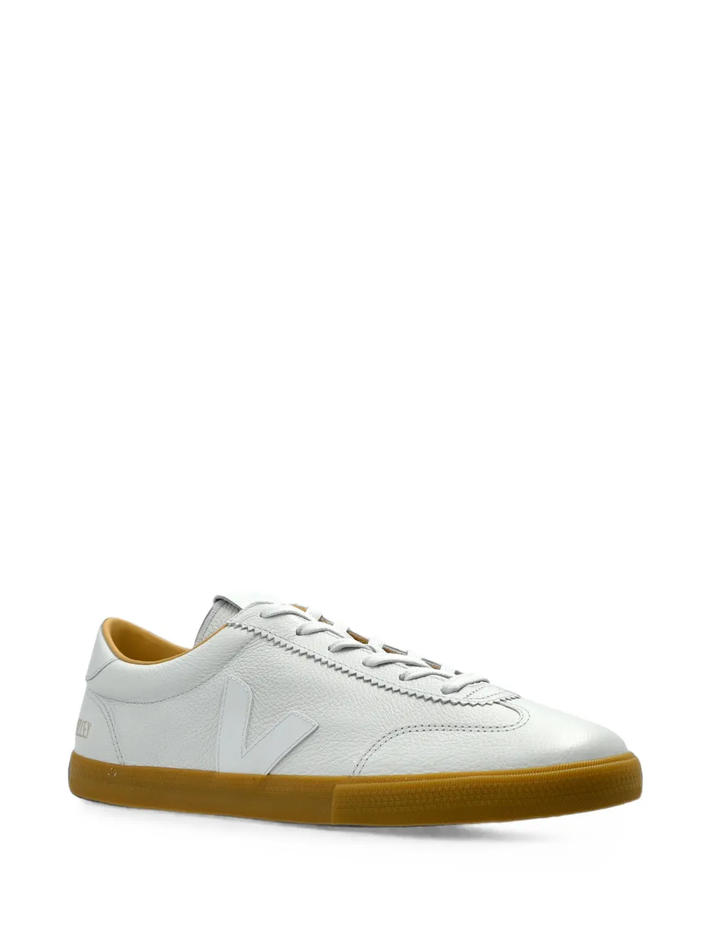 VEJA Volley Signature leather sneakers Blauw