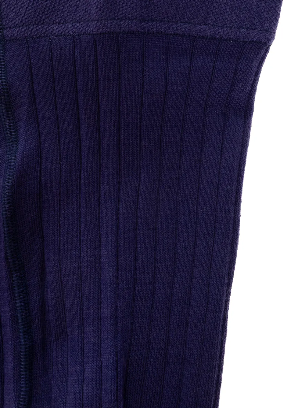 Jil Sander ribbed-knit tights Blauw