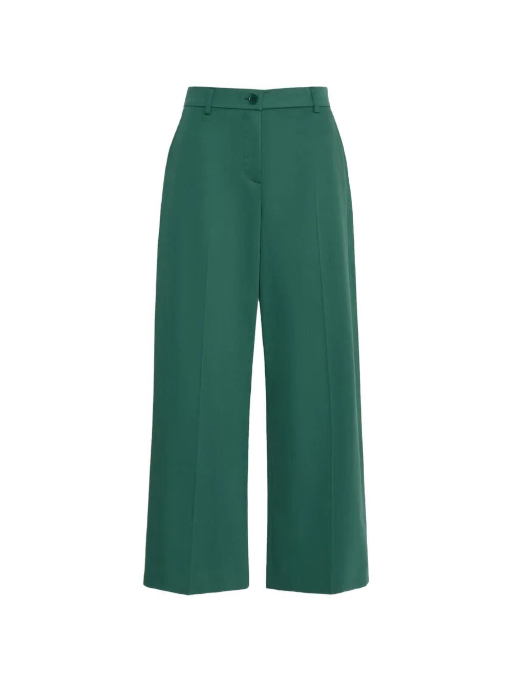 Weekend Max Mara pressed-crease wide-leg trousers