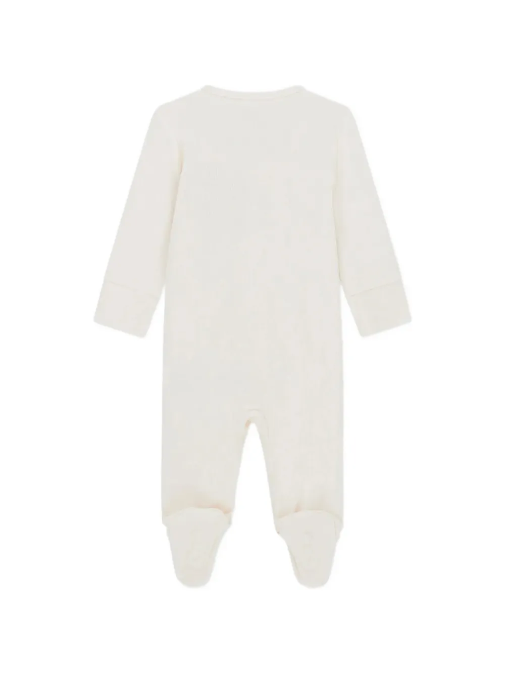 guess kids Twee rompers met beerprint Beige