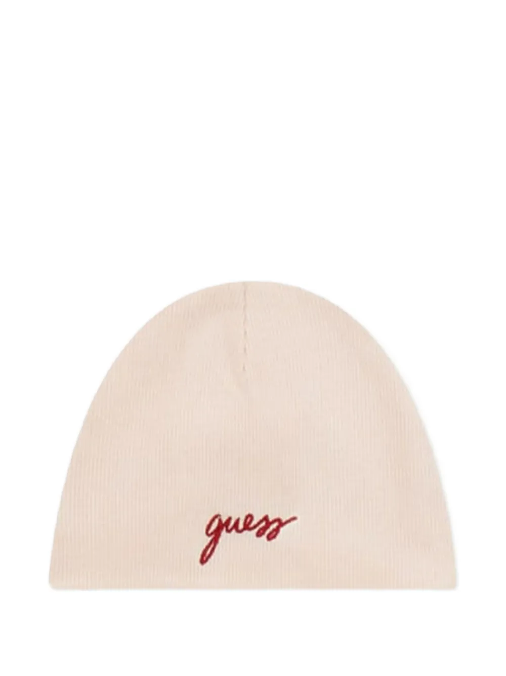 guess kids Geribbelde romperset met geborduurd logo Roze