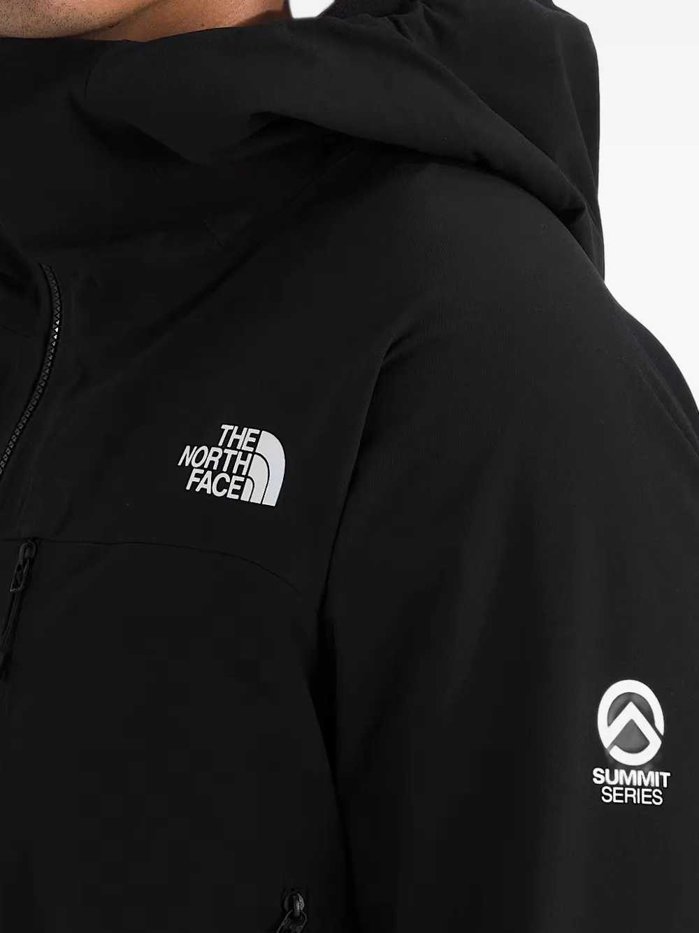 The North Face Summit Chamlang jack met zachte schelp Zwart
