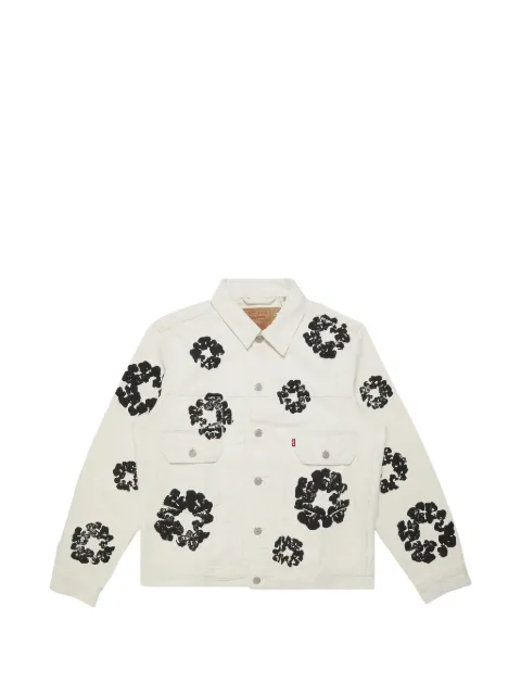 Denim Tears x Levi's wreath-print denim jacket