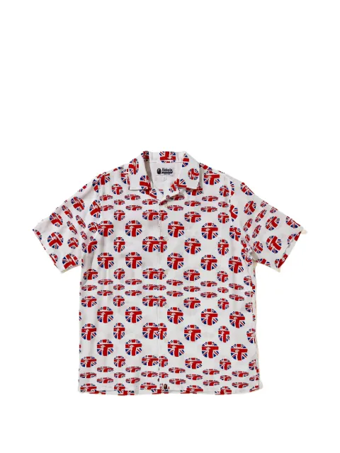 A BATHING APE® London Union Jack shirt