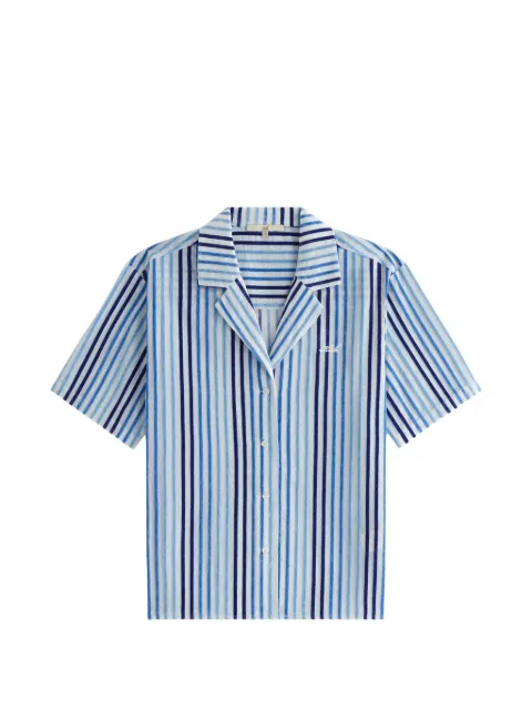 KITH Elena II striped chenille shirt