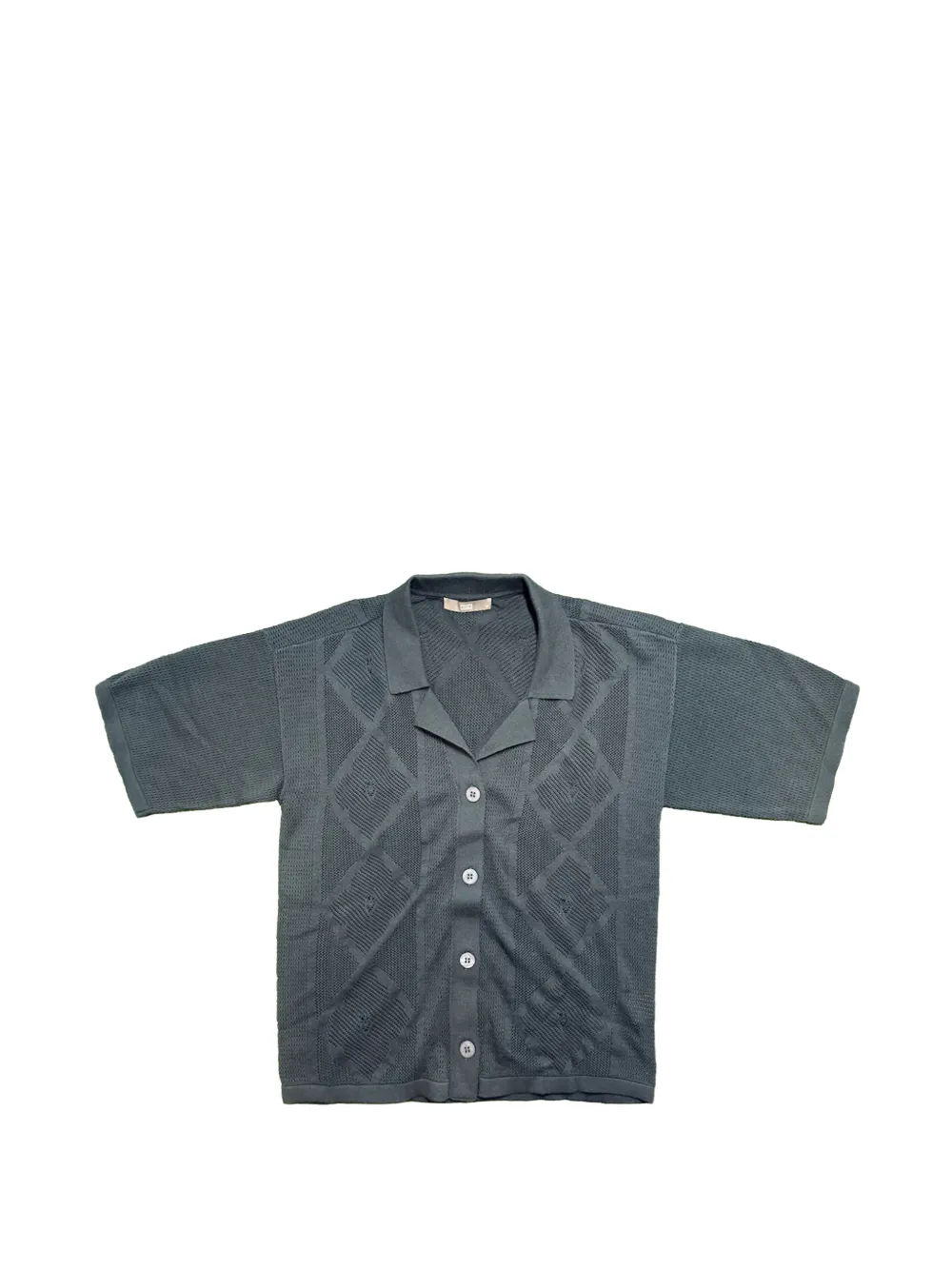 KITH Elena diamond open-knit shirt