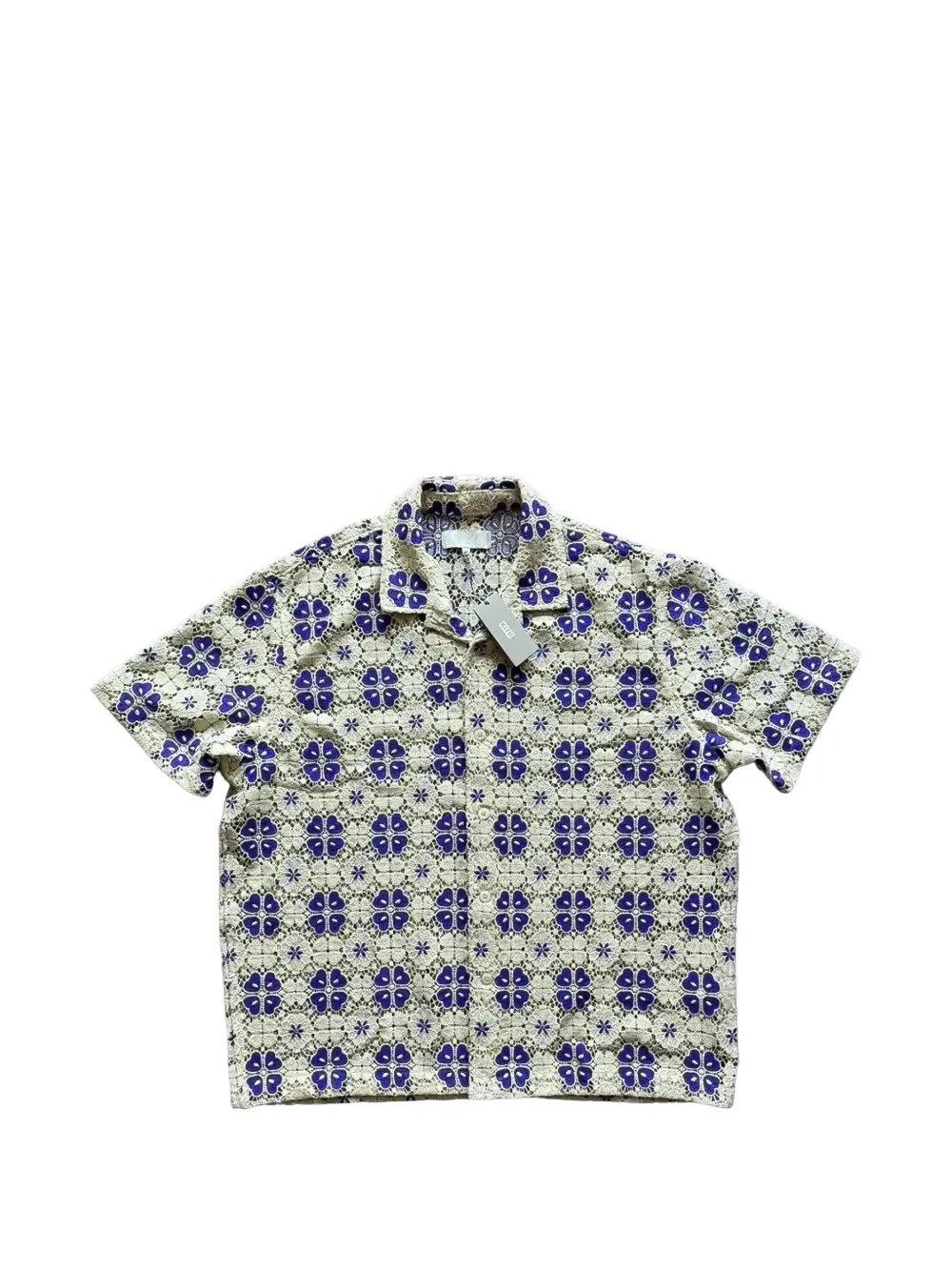 KITH Elora lace shirt - Blu
