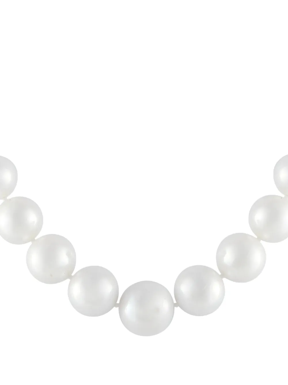 LB Exclusive pearl diamond necklace - Bianco